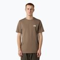 Pánske tričko The North Face Simple Dome moka brown