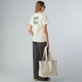 Dámske tričko The North Face Box Nse Relaxed white dune/slate moss 2