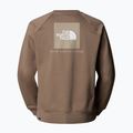 Pánska mikina The North Face Raglan Box Nse Crew mocha brown/mushroom grey 2
