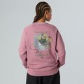 Dámska mikina The North Face Connect Relaxed Crew Graphic nostalgia rose 2