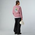 Dámska mikina The North Face Connect Relaxed Crew Graphic nostalgia rose 3