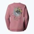 Dámska mikina The North Face Connect Relaxed Crew Graphic nostalgia rose 5