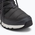 Dámske snehule The North Face Thermoball Lace Up WP anthracite grey/white ash 7