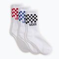 Ponožky Vans Classic Check Crew 3 páry white 2