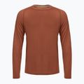 Pánske termoakčné tričko longsleeve Smartwool Merino Sport 120 burnt sienna