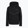 Detská mikina Nike Sportswear Tech Fleece Full Zip black/black/black 7