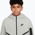 Detská mikina Nike Sportswear Tech Fleece Full-Zip dark grey heather/black/black 4