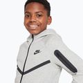 Detská mikina Nike Sportswear Tech Fleece dark grey heather/black/black 4