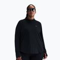 Dámsky bežecký longsleeve Nike Swift Dri-FIT UV 1/4-Zip Plus Size black