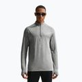 Pánska bežecká mikina Nike Stride 1/4 Zip Dri-Fit smoke grey/heather