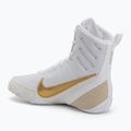 Boxerské topánky Nike Machomai 3 white/metallic gold 3