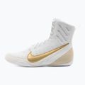 Boxerské topánky Nike Machomai 3 white/metallic gold 9