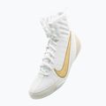 Boxerské topánky Nike Machomai 3 white/metallic gold 11