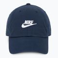 Šiltovka Nike Club Unstructured Futura Wash obsidian/white 2