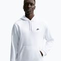Pánska mikina Nike Club Pullover Hoodie white/white/black 3