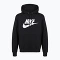 Pánska mikina Nike Club Pullover Hoodie black/black/white 6