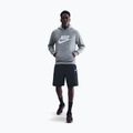 Pánska mikina Nike Club Pullover Hoodie dark grey heather/light smoke grey/white 2