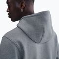 Pánska mikina Nike Club Pullover Hoodie dark grey heather/light smoke grey/white 5