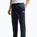 Pánske nohavice Nike Club Cuffed Brushed obsidian/obsidian/white 2