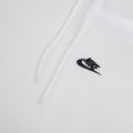 Pánska mikina Nike Club Pullover Hoodie white/white/black 9