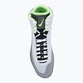 Futbalová zápasová obuv Nike Inflict 4 grey/lime blast/anthracite/white 5