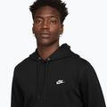 Pánska mikina Nike Sportswear Club Knit Pullover Hoodie black/black/white 3
