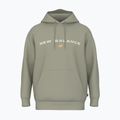 Pánska mikina New Balance Reimagine Fleece Hraphic Hoody olivine
