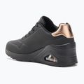 Dámska obuv SKECHERS Uno Wedge Hi Steps black/rose gold 3