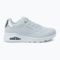 Dámska obuv SKECHERS Uno Shimmer Away white/silver 2