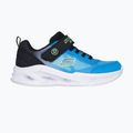 Detská obuv SKECHERS Meteor Lights black/blue