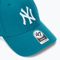 47 Značka MLB New York Yankees MVP dark teal baseballová čiapka 3