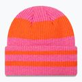 Dámska zimná čiapka New Era Stripe Cuff Knit Beanie pastelovo ružová 2
