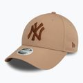 Dámska šiltovka New Era Metallic 9FORTY New York Yankees beige 2