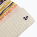 Dámska zimná čiapka New Era Rail Isle Cuff Knit Beanie light beige 3
