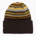 Dámska zimná čiapka New Era Rail Isle Cuff Knit Beanie tmavohnedá 2