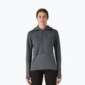 Dámska softshellová bunda Patagonia R1 Hybrid Pullover Hoody smolder blue