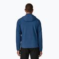 Pánska softshellová bunda Patagonia R2 TechFace Hoody clement blue 3