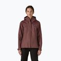 Dámska bunda do dažďa Patagonia Torrentshell 3L Rain dark ruby