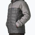 Pánska páperová bunda Patagonia Hi-Loft Nano Puff Hoody forge grey 4