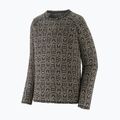 Pánske termo tričko longsleeve Patagonia Cap Mid Weight Crew flow / sunken blue 3