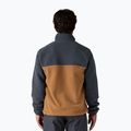 Pánska trekingová mikina Patagonia LW Synch Snap-T P / O deer brown 2