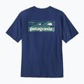Pánske  tričko Patagonia Boardshort Logo Pocket Responsibili clement blue 3