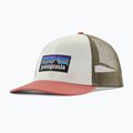 Šiltovka Patagonia P-6 Logo LoPro Trucker birch white