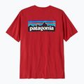 Pánske  tričko Patagonia P-6 Logo Responsibili-Tee amanita red 2
