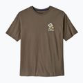 Pánske  tričko Patagonia Balance Organic peace seeds / marlow brown