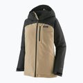 Dámska bunda do dažďa Patagonia Insulated Powder Town oar tan 3