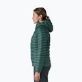 Dámska páperová bunda Patagonia Down Sweater Hoody cascade green 4