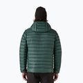 Pánska páperová bunda Patagonia Down Sweater Hoody cascade green 3