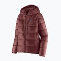 Dámska páperová bunda Patagonia Fitz Roy Down Hoody dark ruby w / sizzle red