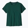 Dámske tričko Patagonia P-6 Logo Responsibili-Tee cascade green 3